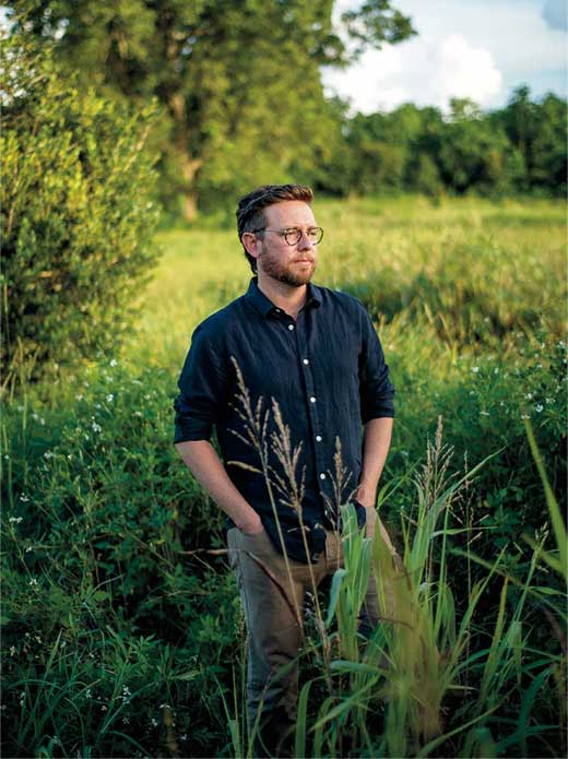 Portrait of Josh Lewis, research director at ByWater Institute