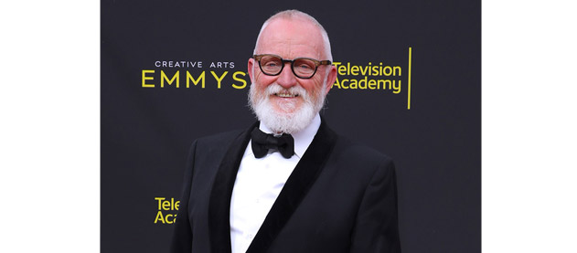 Bill Groom on the red carpet at the Creative Arts Emmys