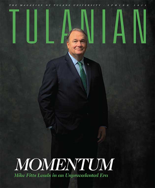 Tulanian Spring 2021 cover 