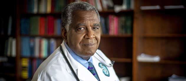Portrait of Tulane cardiologist Keith Ferdinand