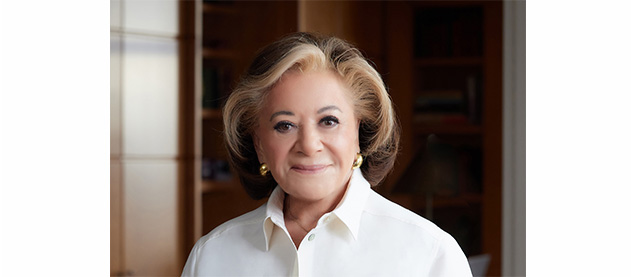 Myrna L. Daniels portrait wearing a white shirt