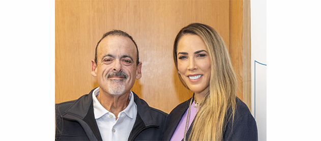 Jeffrey Miller and Tina Beltran-Miller at the Young Entrepreneurship Academy pitch competition