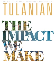 Tulanian December 2019 cover image