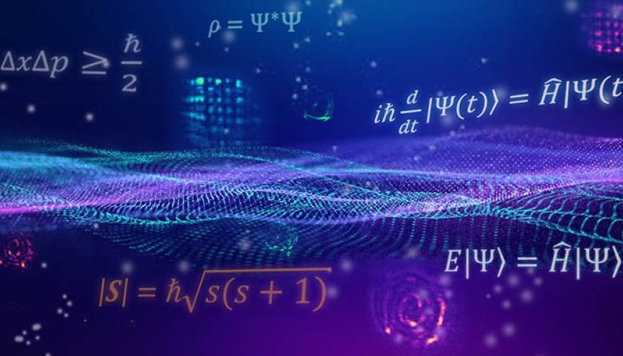 Abstract math equation designs.