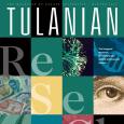 Tulanian Winter 2022 cover image depicting a collage of elements pertaining to Tulane research