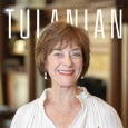 Celia Scott Weatherhead portrait on the cover of Tulanian magazine