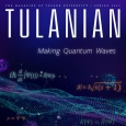 cover of Tulanian magazine with quantum wave and particle illustration