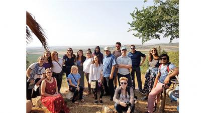 Students of the Stacy Mandel Palagye and Keith Palagye Program for Middle East Peace