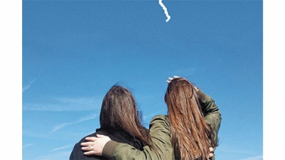 Khoshakhlagh and Elaine Horn-Ranney at the Kennedy Space Center at the launch of the NASA SpaceX Dragon Cargo Ship in December. 