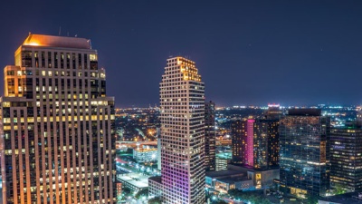 New Orleans at night