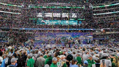 Confetti streams and fans rejoice as Tulane wins the Cotton Bowl Classic , Jan. 2, 2023