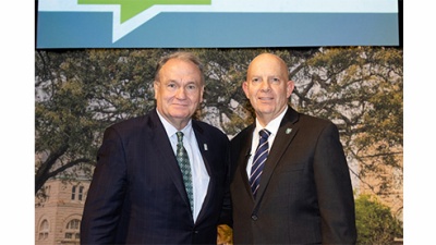 Michael A. Fitts and Gen. David Berger Michael A. Fitts and Gen. David Berger