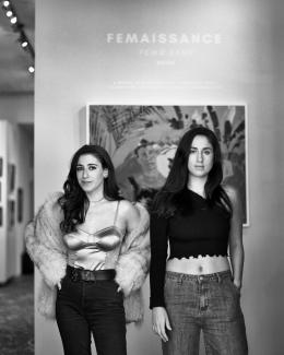 Femaissance co-founders Madeline Rose and Halle Kaplan-Allen