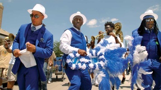 Original Big 7 Social Aid and Pleasure Club second line