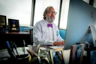 Portrait of Dr. Demetri Maraganore, chair of Department of  Neurology at Tulane