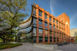 Goldring-Woldenberg Complex curved building exterior