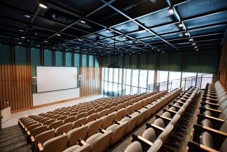 interior of classroom auditorium