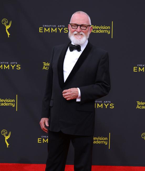 Bill Groom on the red carpet at the Creative Arts Emmys